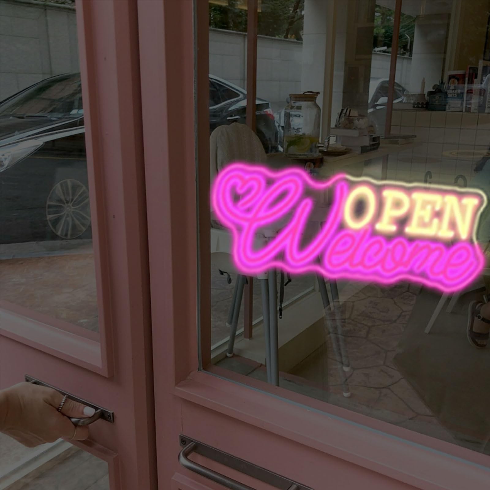 LED Neon Open Sign ,17&Prime; Light Bright for Restaurant Bar Store Shop Market