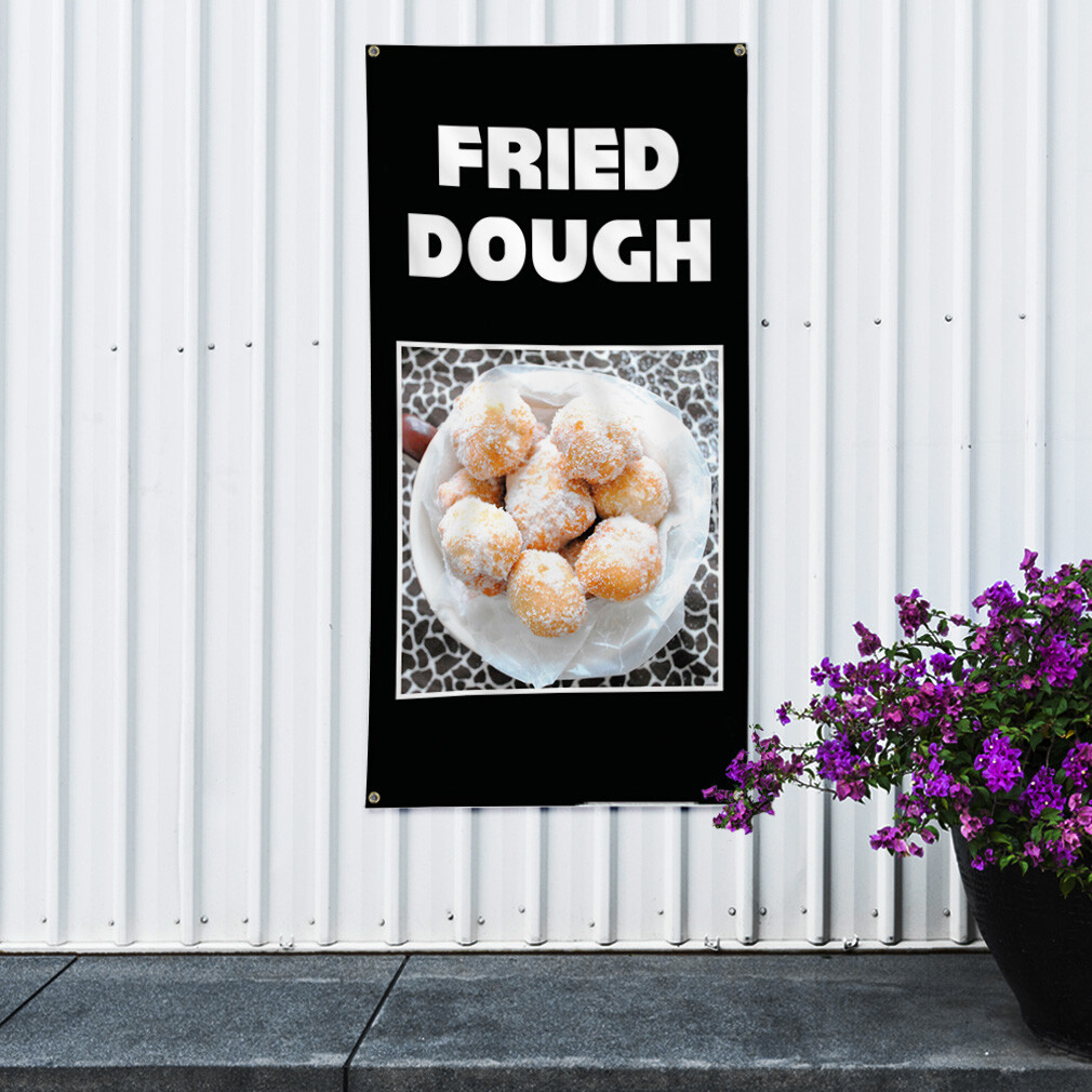 Vertical Vinyl Banner Multiple Sizes Outdoor Weatherproof Industrial Yard Signs
