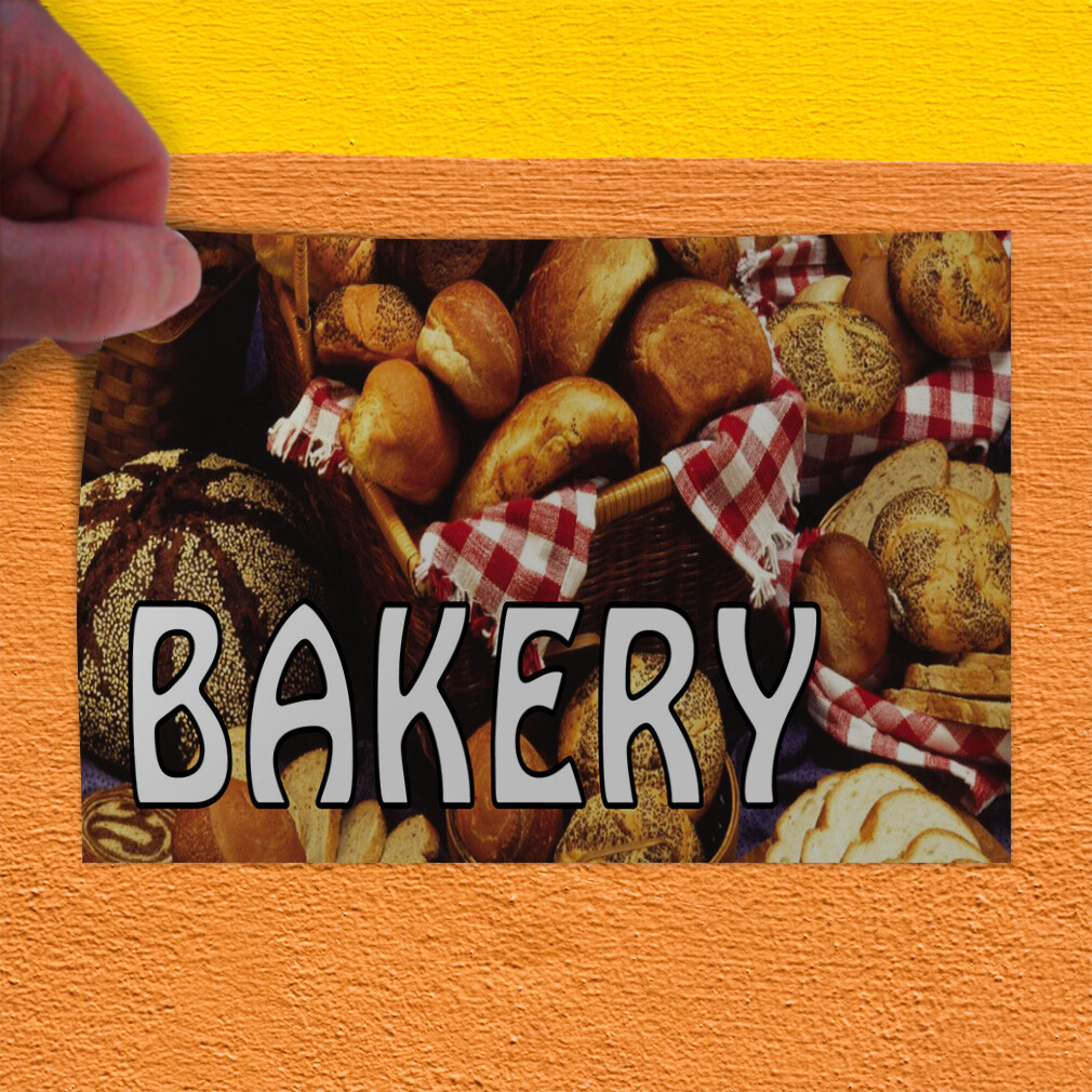 Decal Stickers Bakery Outdoor Advertising Printing E Vinyl Store Sign Label