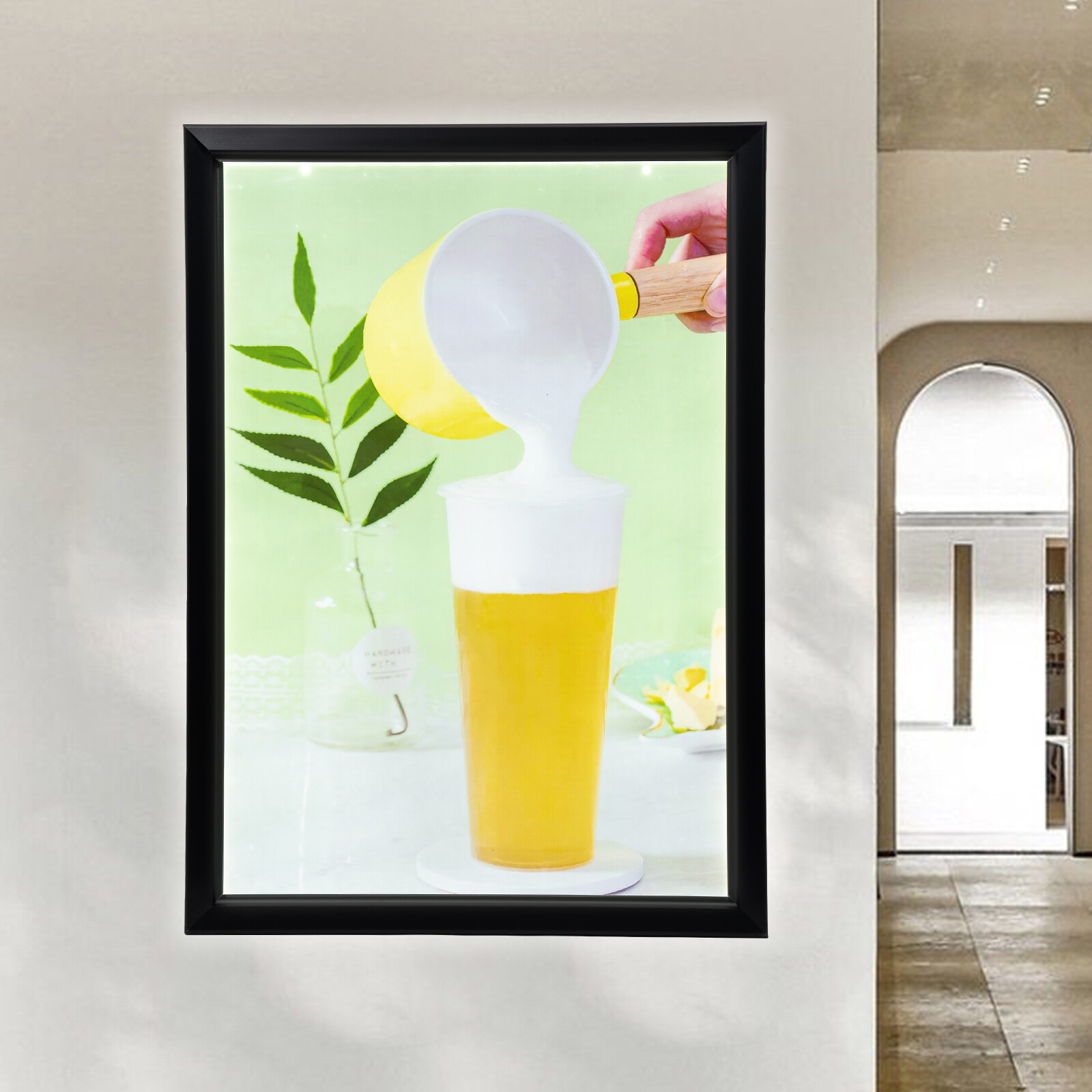 27×40 » LED Poster Movie Frame Backlit Light Box Advertising Sign Display 40*27&Prime;