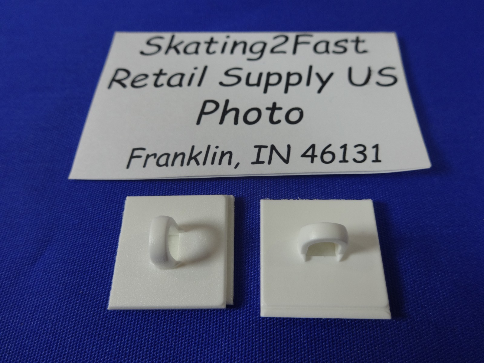 100 Qty Drop Ceiling Suspension Loop With 2-Sided Foam Tape Lightweight Signage
