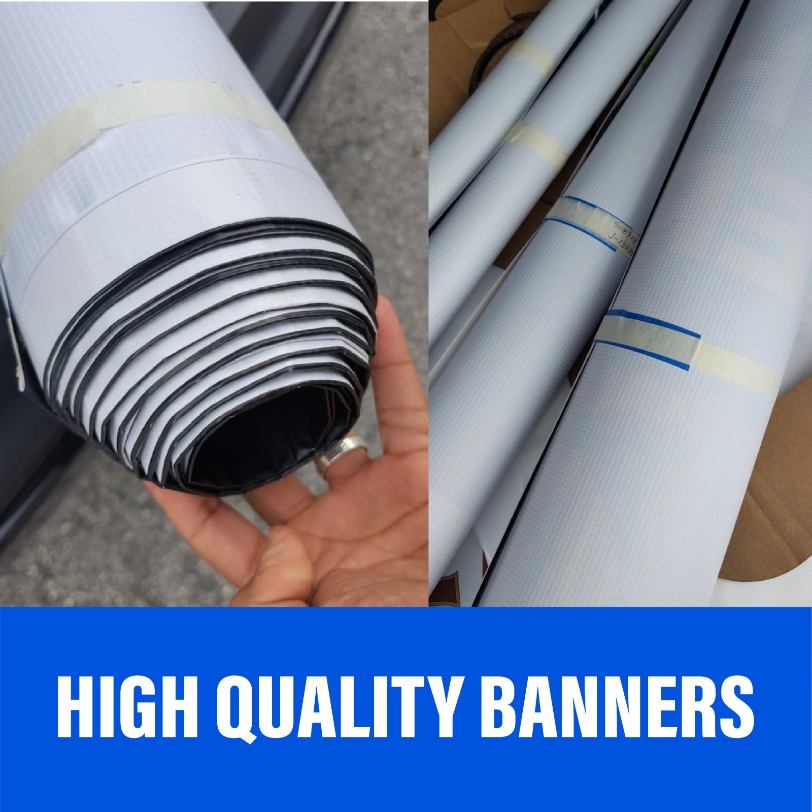 Custom Vinyl Banner Personalized – 13oz Premium Heavy Duty Semi-Gloss In/Outdoor