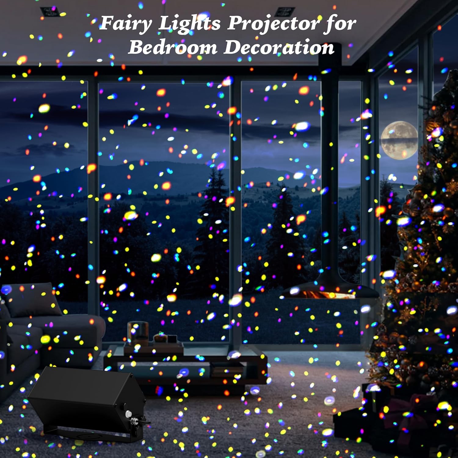 Colorful Waterproof Outdoor LED GOBO Dynamic Firefly Laser Projector Sign Light