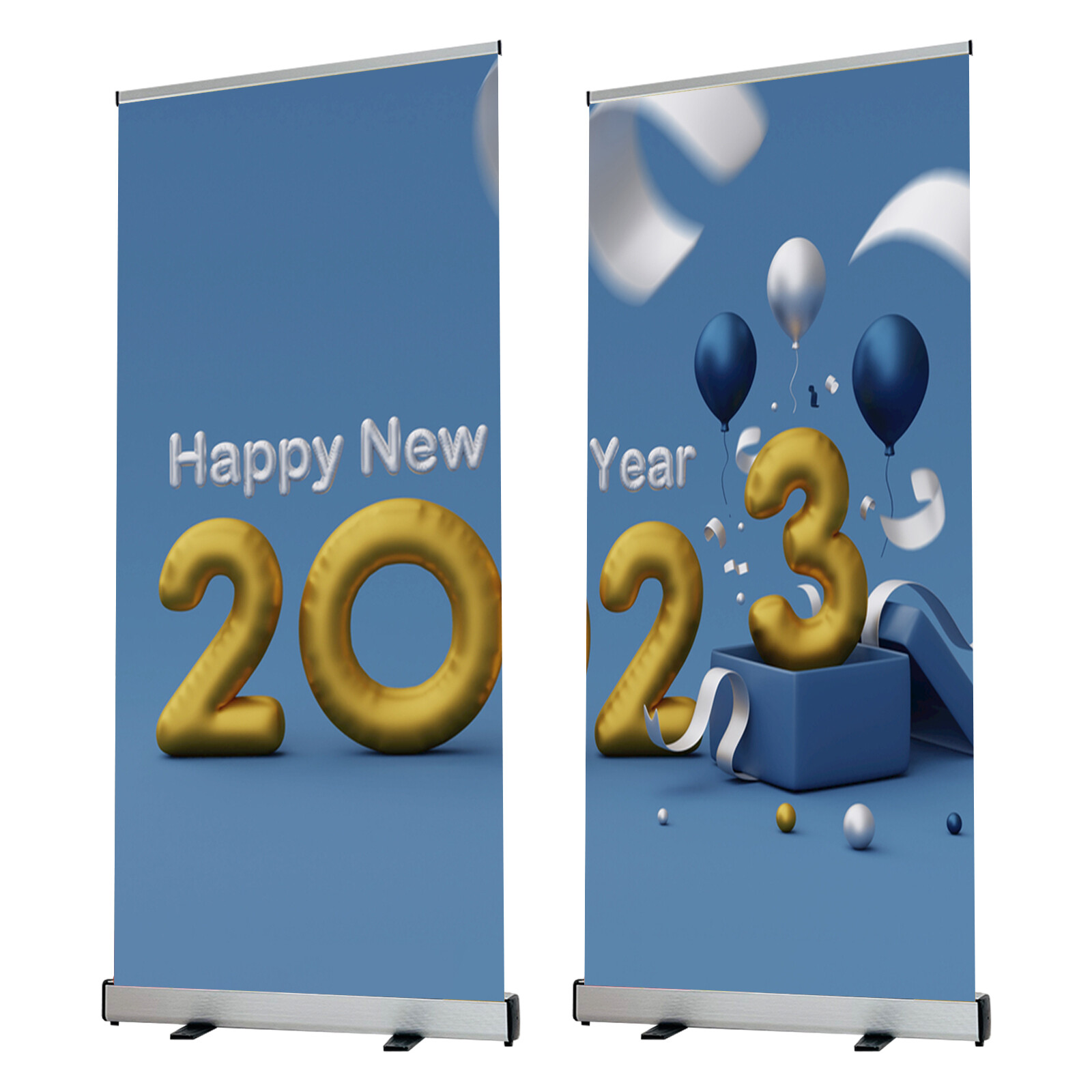 Heavy-Duty Retractable Banner Stand with Padded Canvas Bag ＋Free Printing