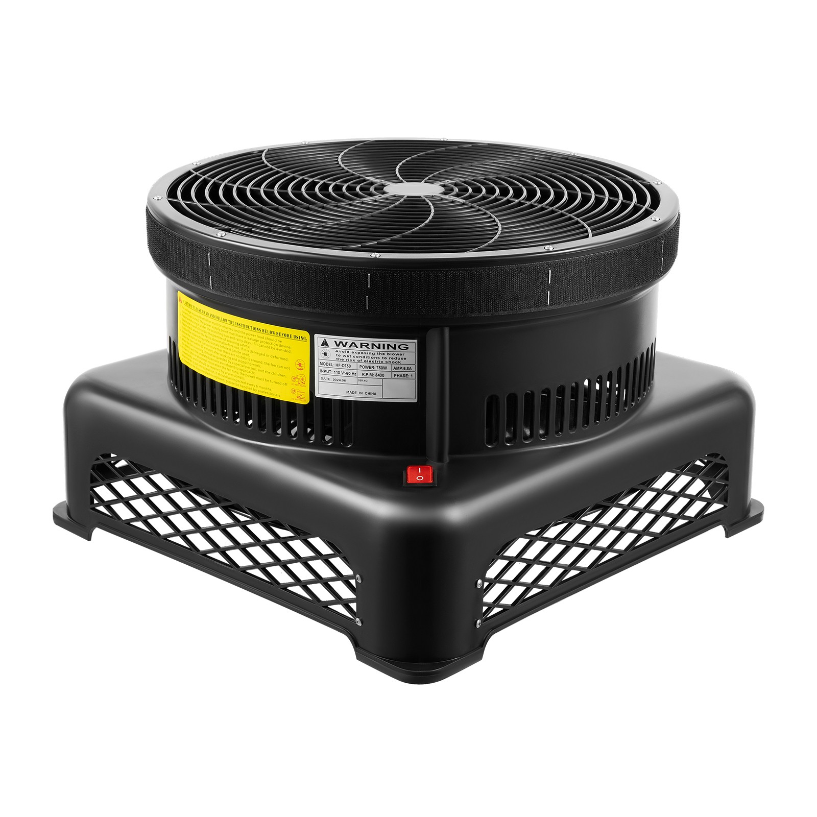 750W 1HP Inflatable Blower Air Blower Fan For Air Tube Puppet Dancer Wind Tube