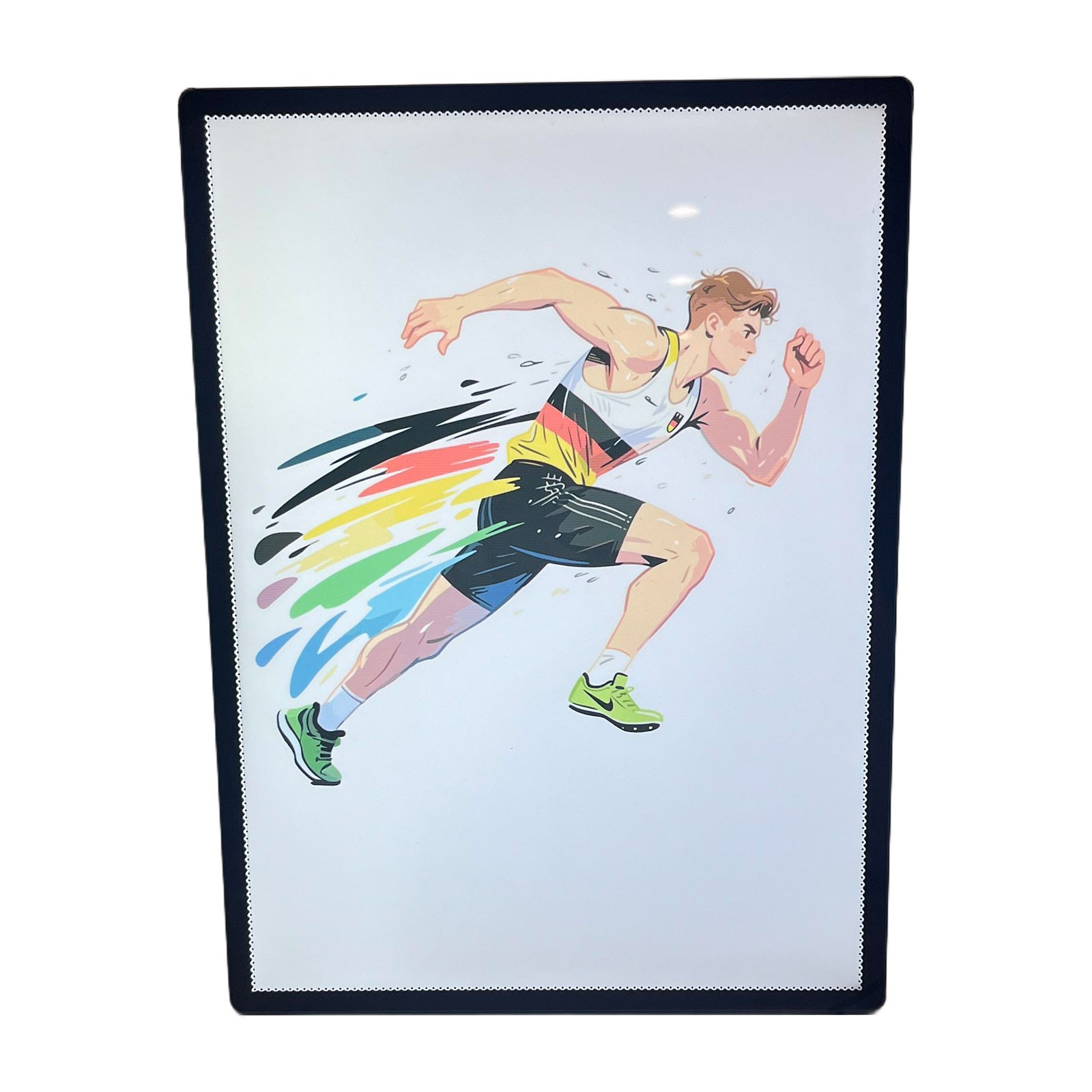 A4 Backlit Aluminum Movie Poster Frame Wall Mounted Advertising Display