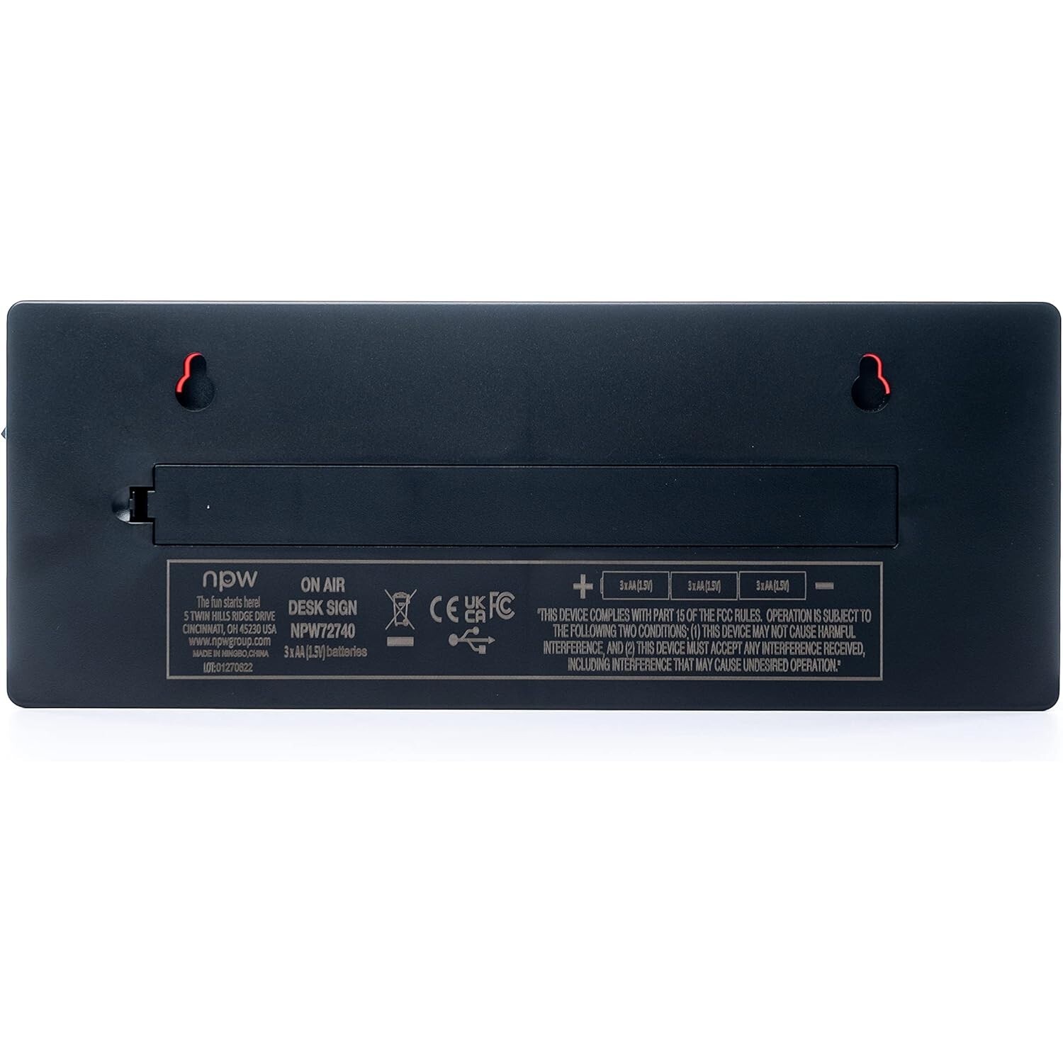 On Air LED Retro Sign USB Powered for Studio Streaming Office Wall or Desk