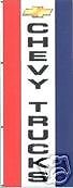 Chevy Trucks Logo Vertical Nylon Banner Flag