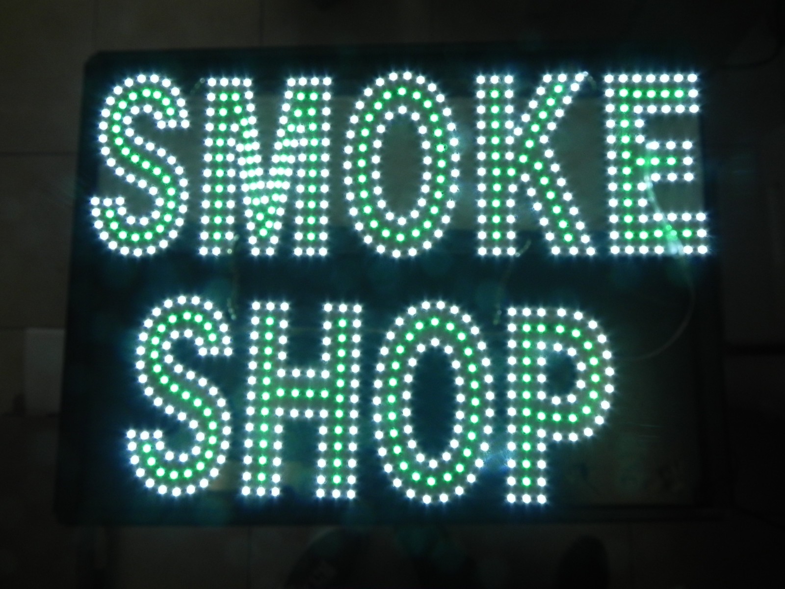 30&Prime;x20&Prime; LED Smoke Shop Sign – Super Bright Illuminated Signage High Visibilit…