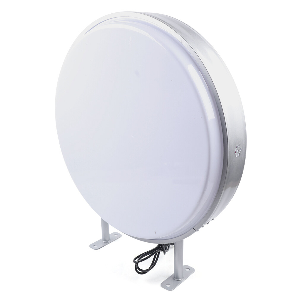 Round LED Light Box Double Side Outdoor Advertising Illuminated Projecting Sign