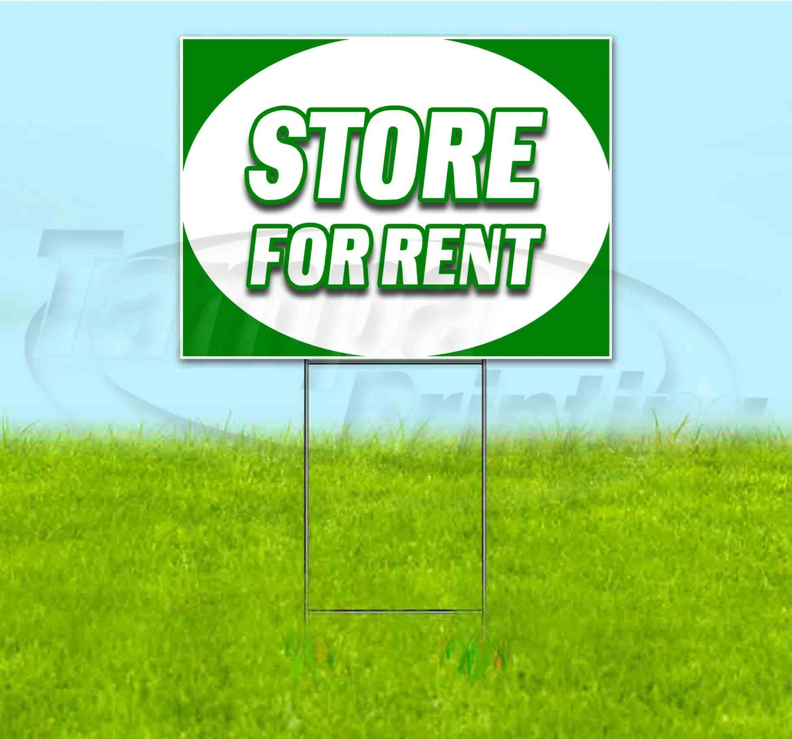 STORE FOR RENT 18×24 Yard Sign WITH STAKE Corrugated Bandit USA BUSINESS LEASE