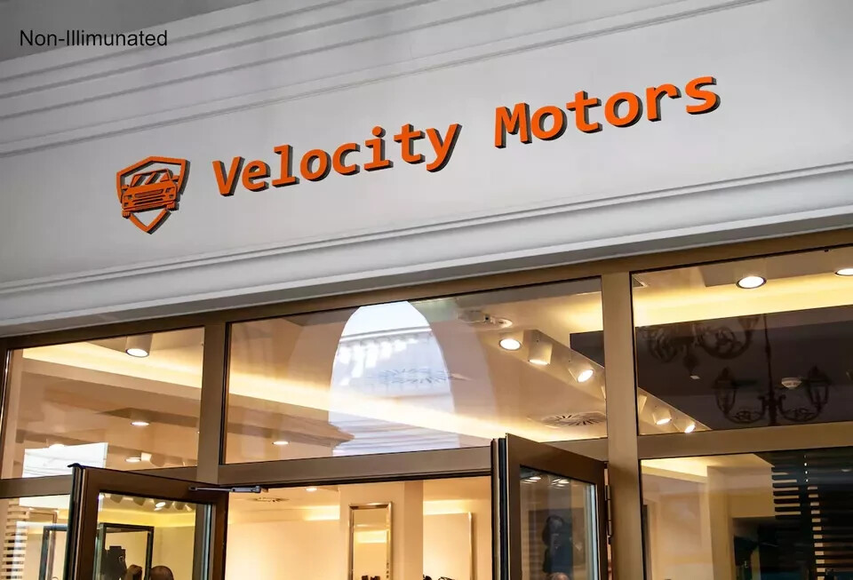 Custom 3D Channel Letters LED Frontlit/Backlit/Fulllit/Sidelit/Non-illuminated