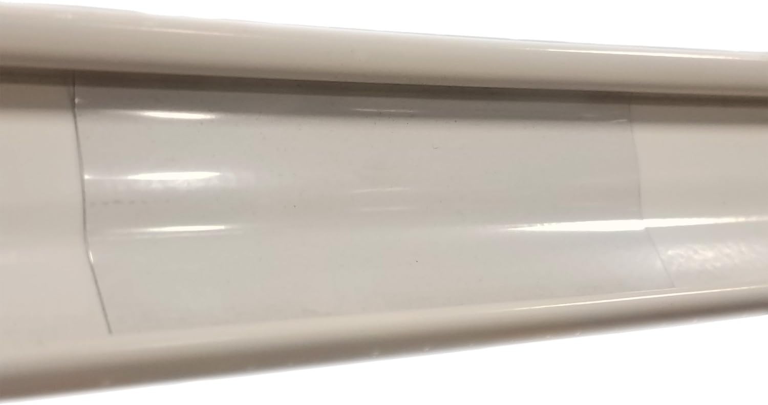 250 Clear Plastic Gondola Shelving Ticket Molding UPC Insert Strips 3&Prime; X 1.25&Prime;