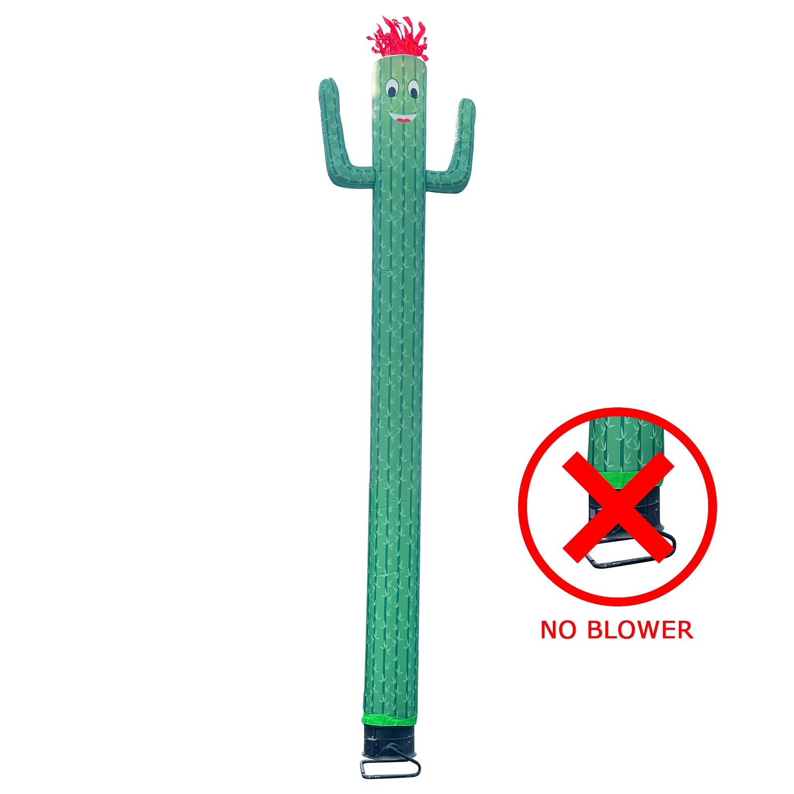 Cactus Inflatable Dancer 20Ft Air Inflatable Dancing Sky Puppet No Blower
