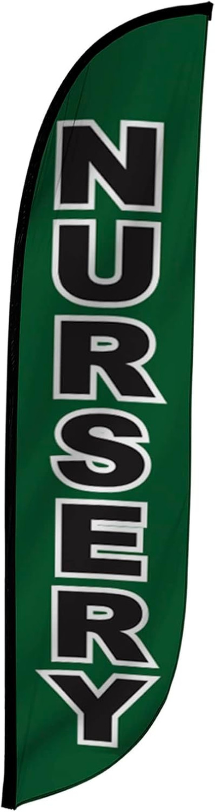 12ft Outdoor Feather Flag Advertising Banner Business Event Sign
