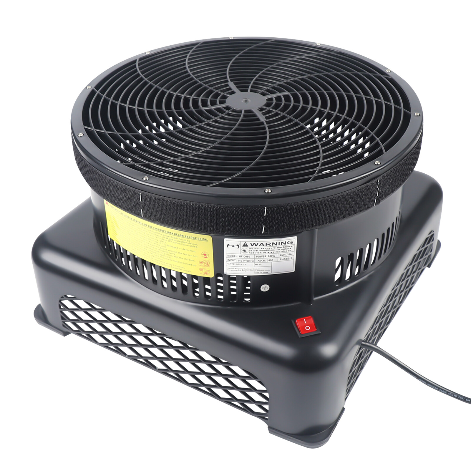 950W Air Puppet Blower Fan for Inflatable Dancer Tube Wacky Wavy Promotional Man