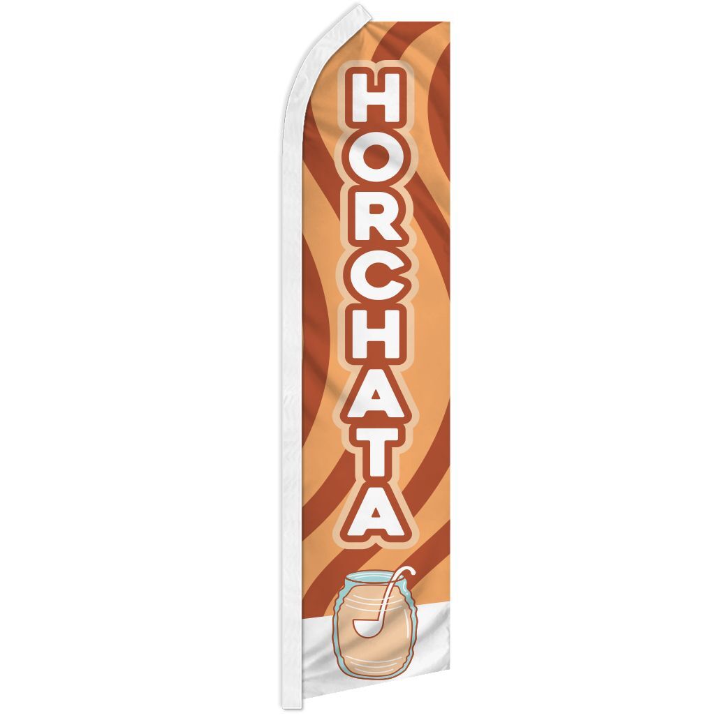 HORCHATA advertising super flag polyester banner sign *POLE NOT INCLUDED*