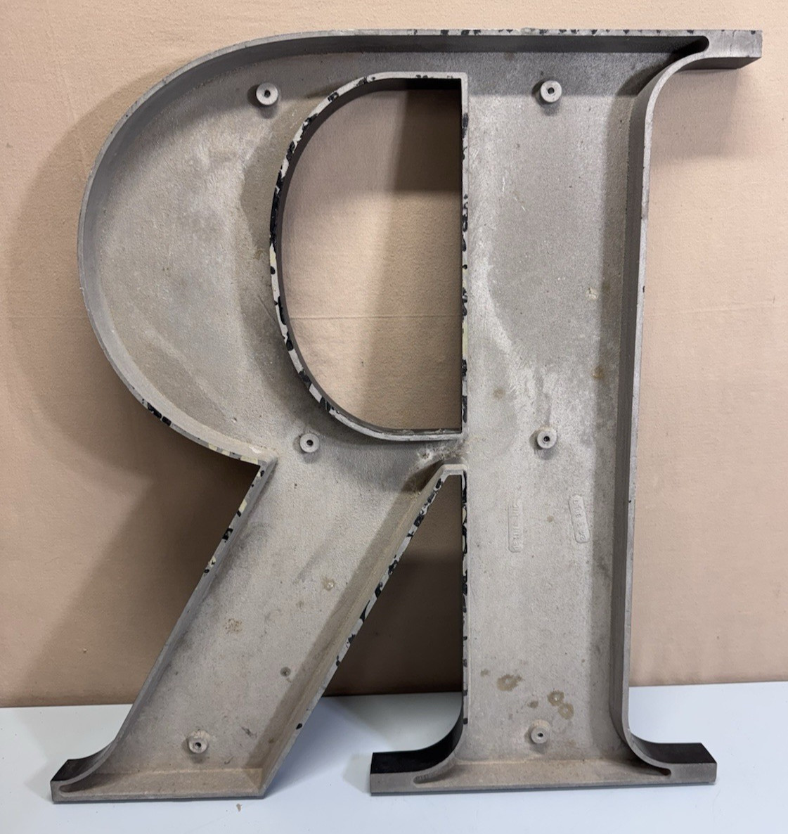 Gemini Inc 24” Cast Aluminum Architectural Letter Sign Black Commercial Letters