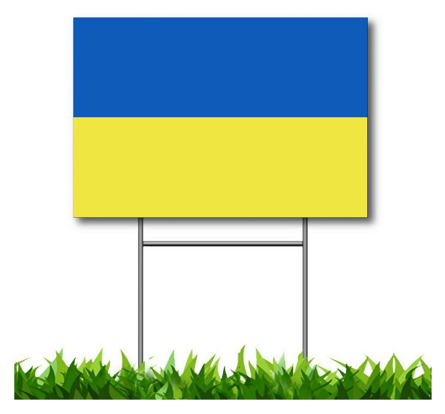Ukraine Flag Ukranian 12×18&Prime; WITH FREE STAKES MADE IN USA FAST SHIPPING
