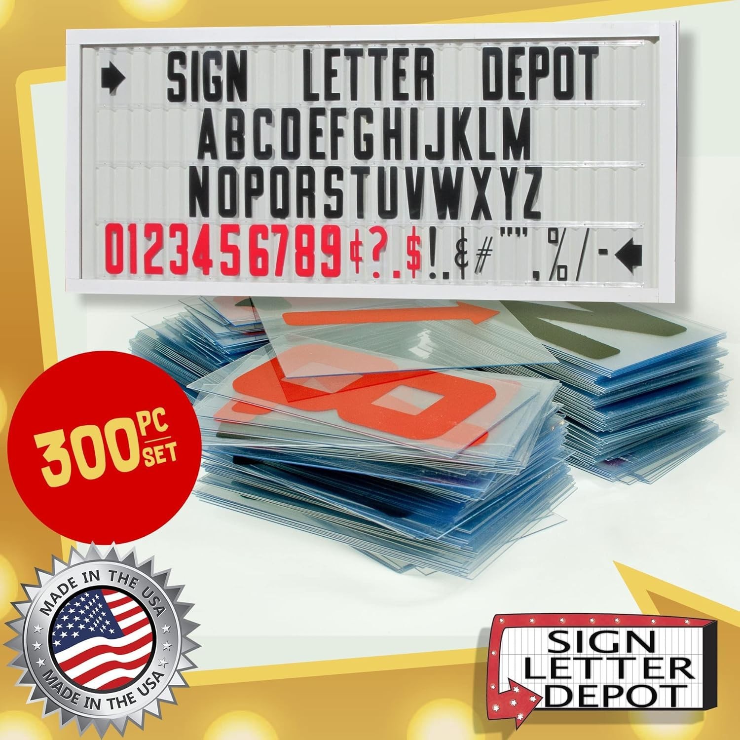 Sign Letter Depot, Marquee Letters, Flexible Outdoor Sign Letters for Change…