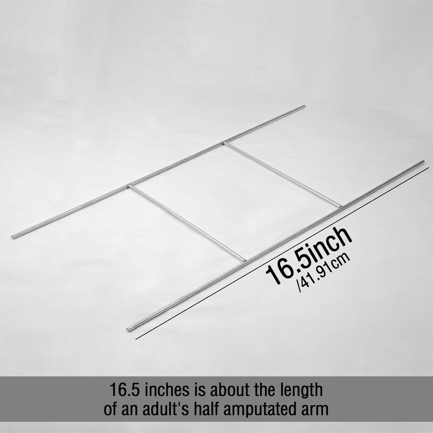 25 Pack Metal Yard Sign Stakes – 16.5X7 Inches, Real Estate Sale Signs, Custom O