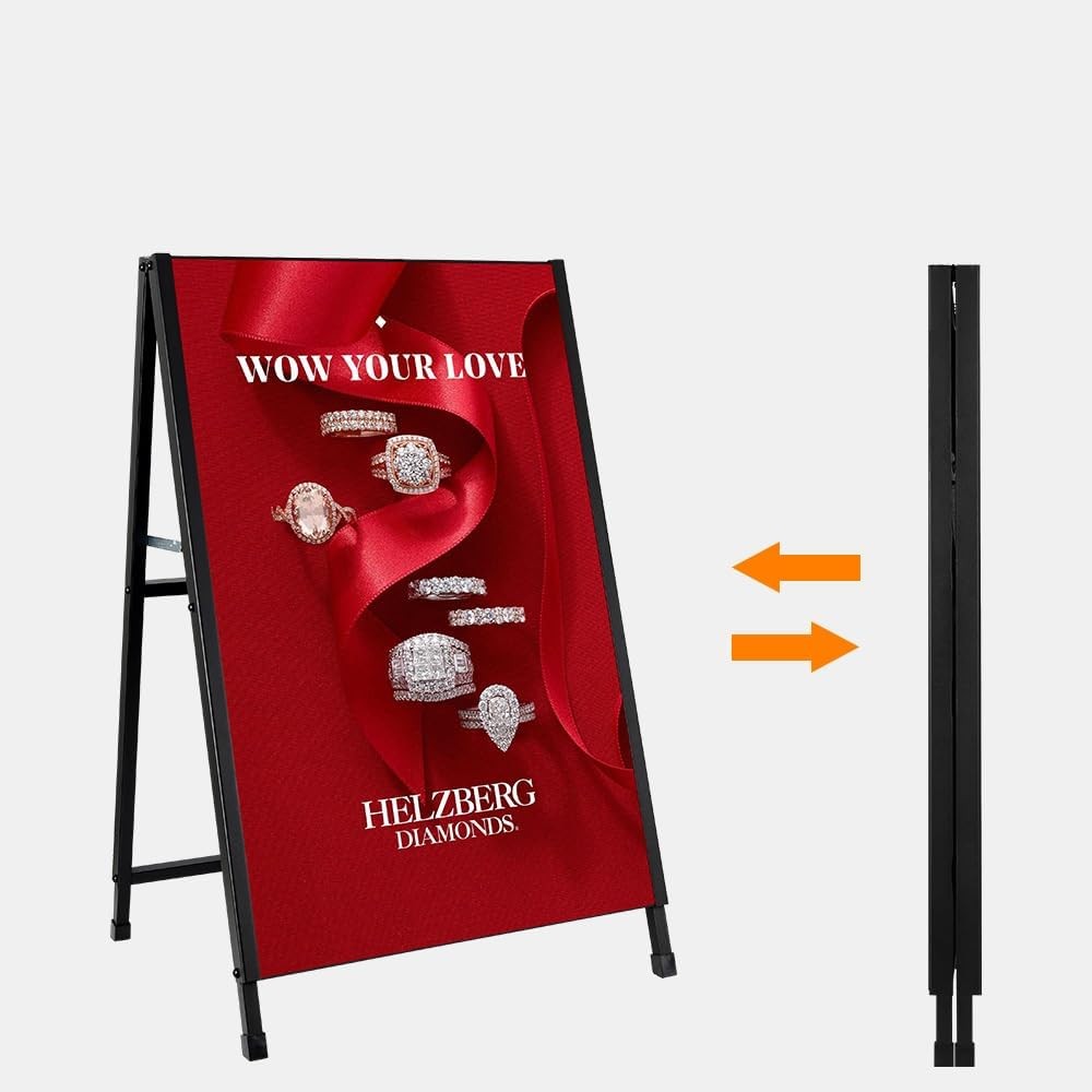 DISPLAYSWORKER A-Frame Sidewalk Sign