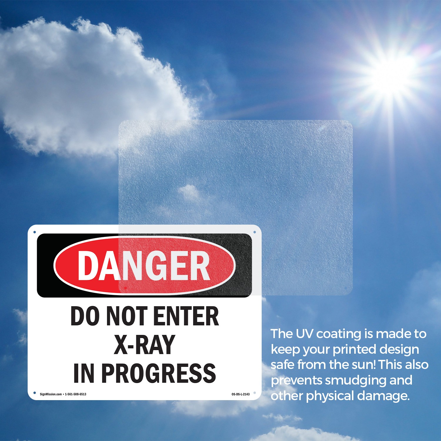 Do Not Enter X OSHA Danger Sign Metal, Plastic, Or Decal – 5 or 10 Pack
