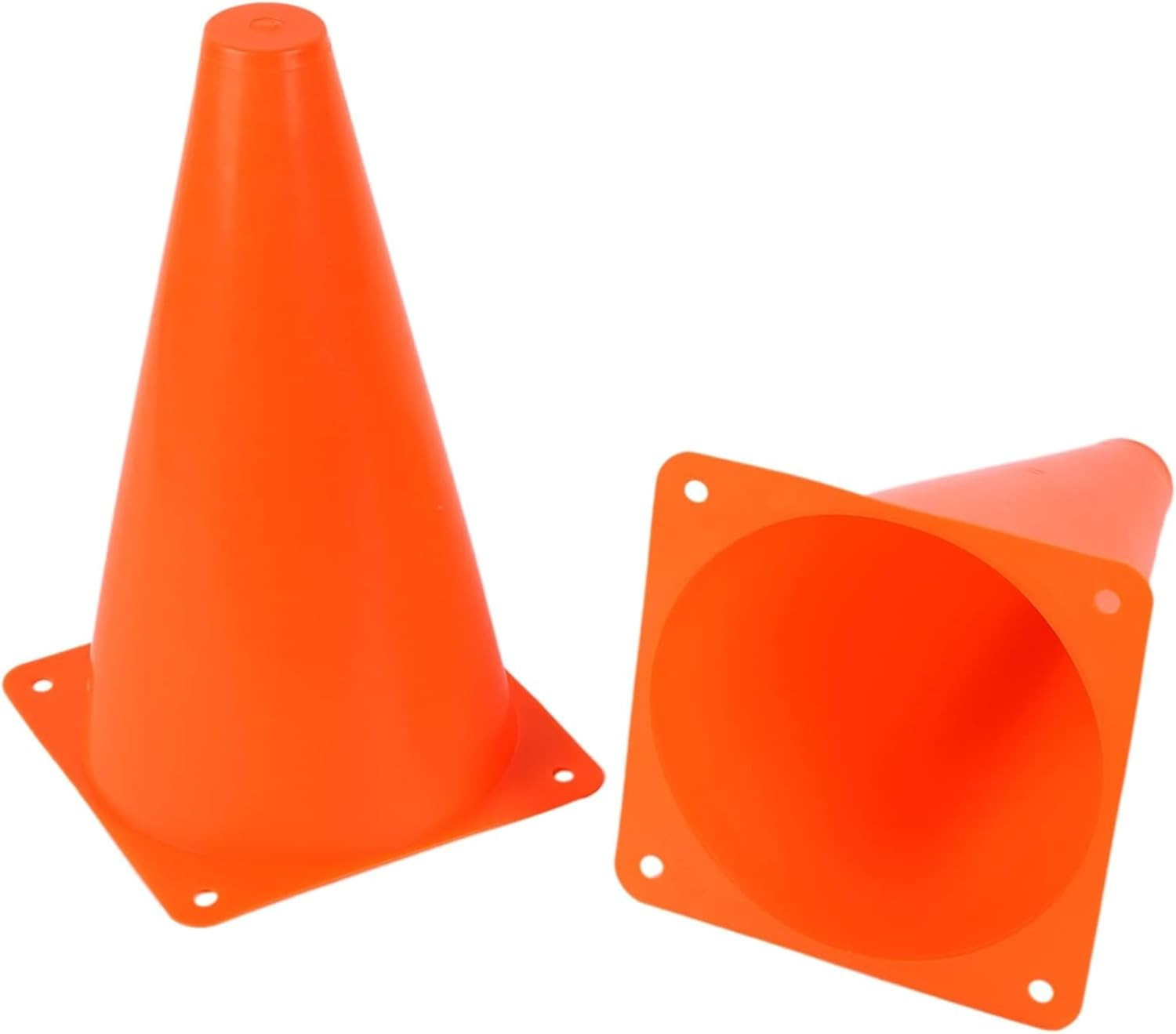 Juvale Motorcycle Practice Cones – 9&Prime; X 5.5&Prime;, Orange, 12-Pack – Cones for Parall