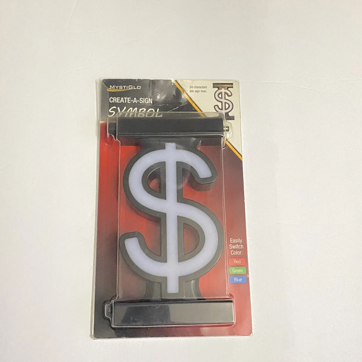 Custom Mystiglo Business Signage For Store Create Sign 3 Color Light Symbol $