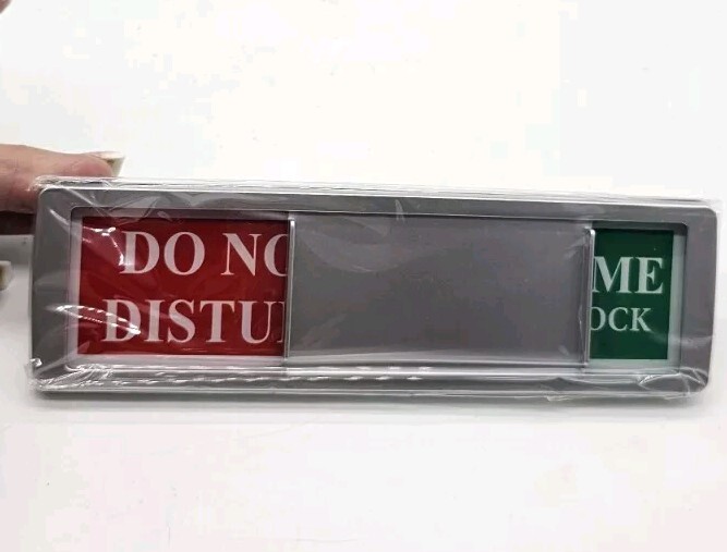Privacy Sign Do Not Disturb Welcome Sign for Home Office Restroom Conference
