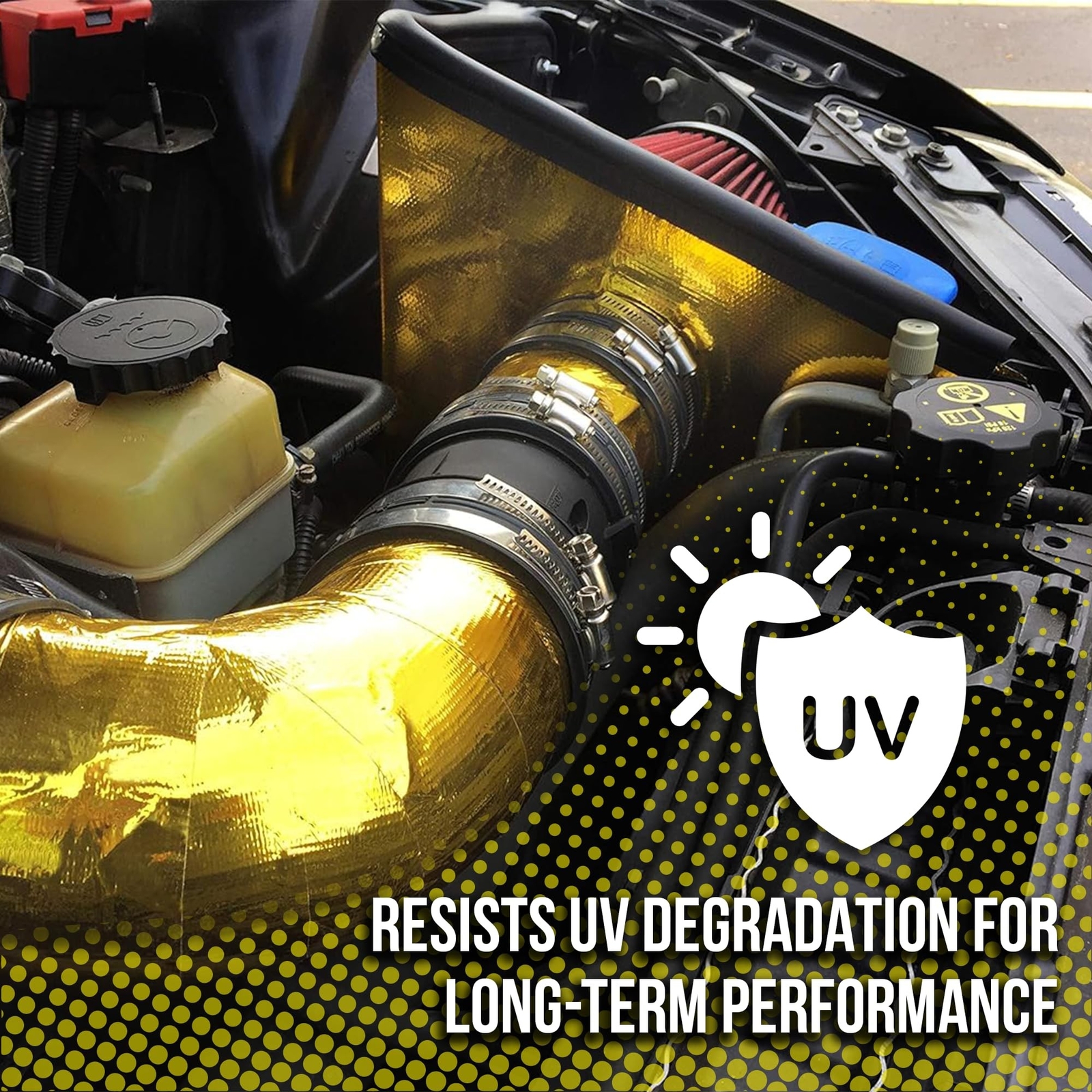 Design Engineering INC. Reflect-A-Gold High-Temperature Heat Reflective Adhes…