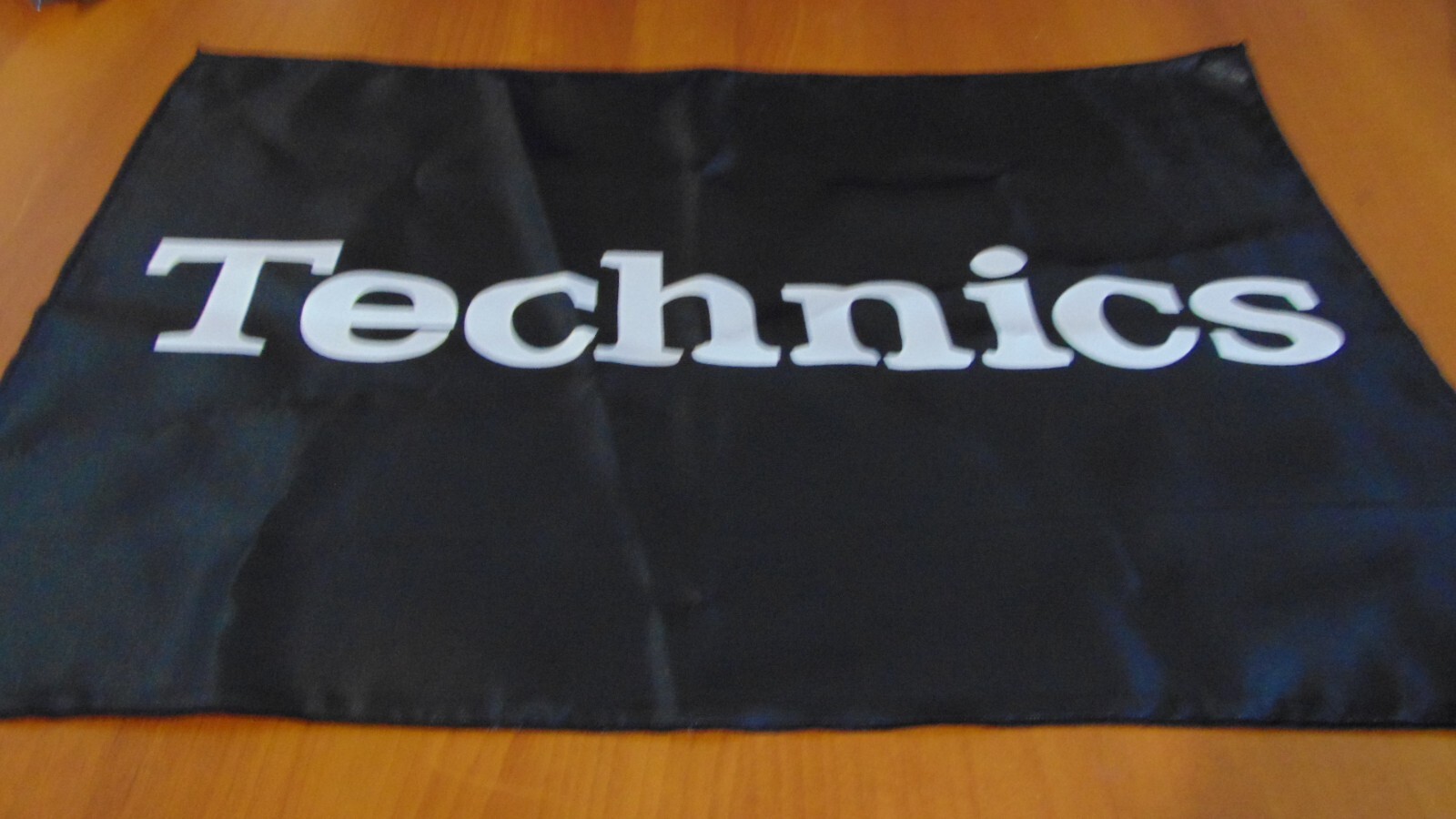 Technics audio equipment flag vintage audio amplifier LP player flag 20*30&Prime; Blac