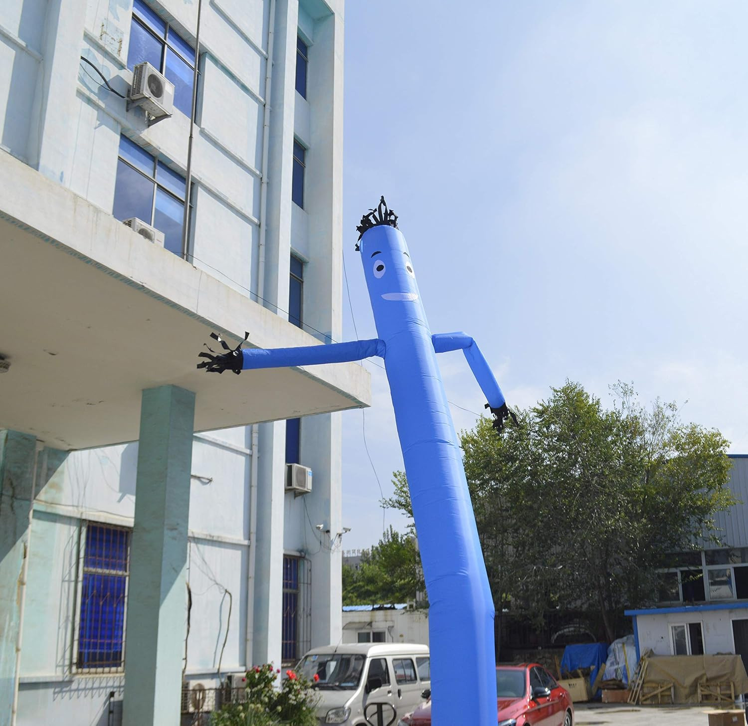 INTBUYING 20Ft Air Inflatable Tube Dancing Wind Dancer Dancing Sky Puppet Arm Fl
