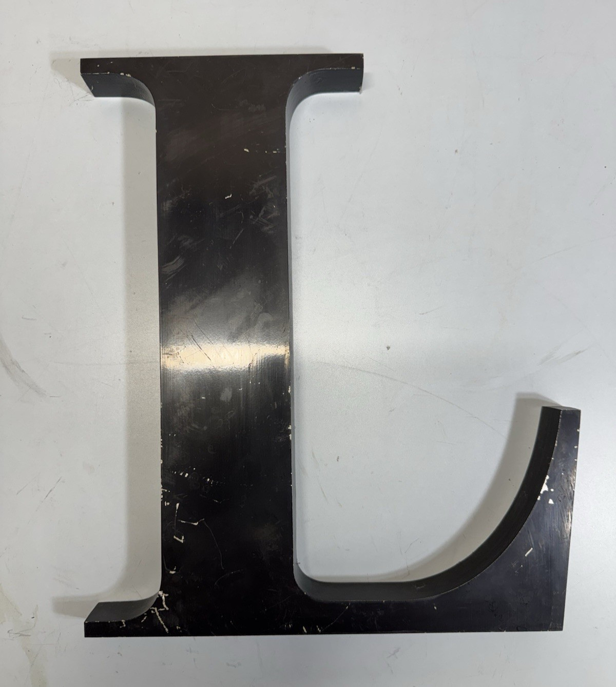 Gemini Inc 15” Cast Aluminum Architectural Letter Sign Black Commercial Letters