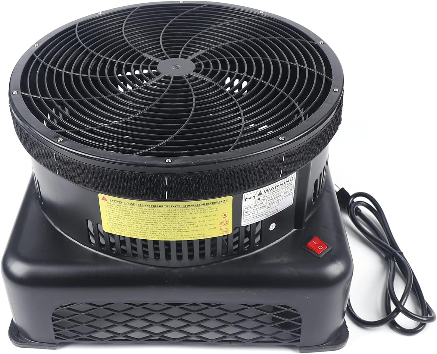 950W Inflatable Fly Guy Air Blower, 110V Outdoor Inflatable Balloon Fan Small Co