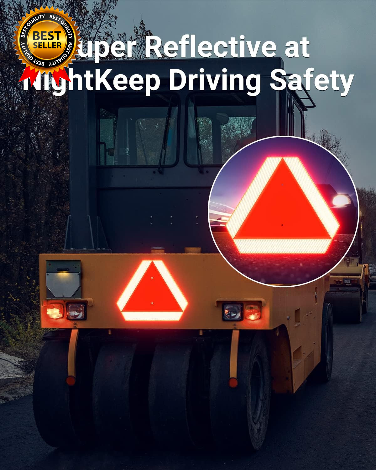 Slow Moving Vehicle Sign Rust Free Aluminum Slow Moving Vehicle Triangle Signs