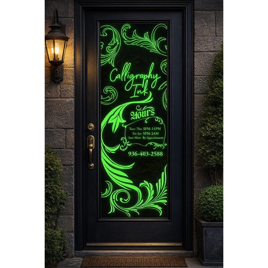 QUOTE: Custom Business Decals for Windows and Doors / Perforated One Way Vision