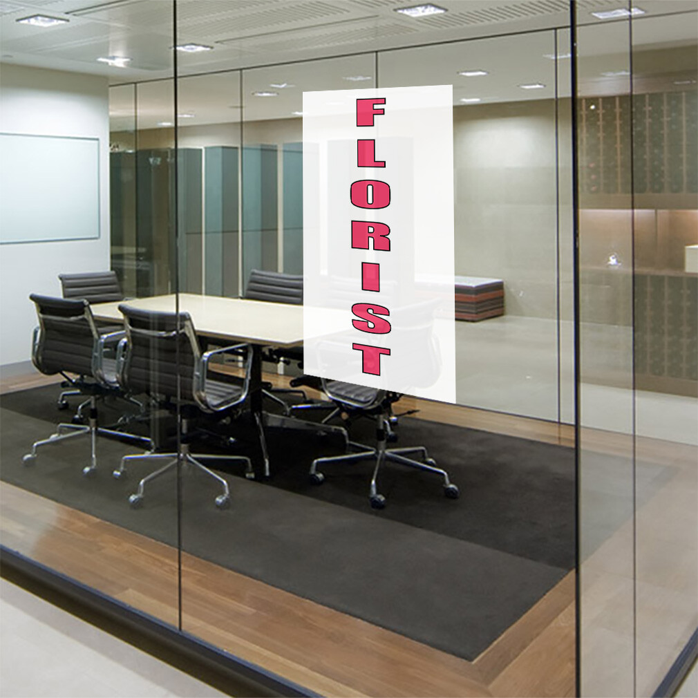Door Decals Vertical Vinyl Stickers Multiple Sizes Industrial Vinyl Business