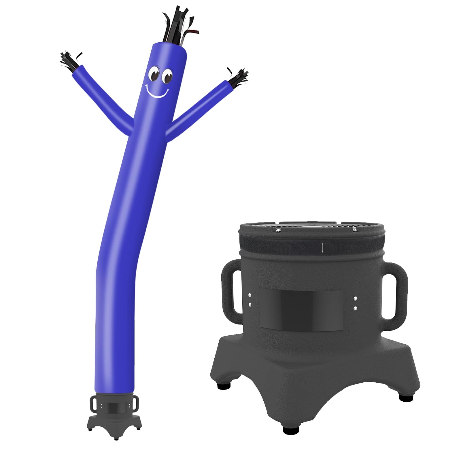 Mounto 10Ft Inflatable Dancer Waving Tube Man Puppet For Store Sign Blue