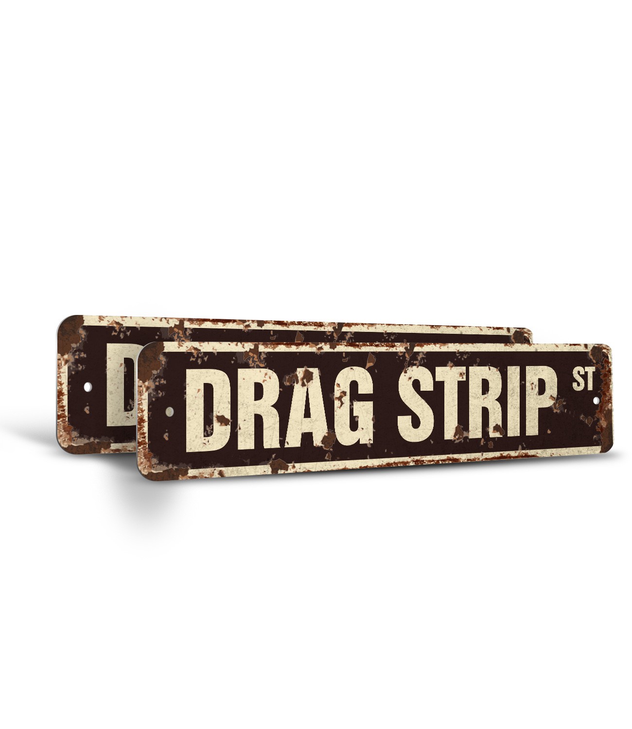 DRAG STRIP Vintage Style Street Sign Metal Road Sign race track cars muscle fast