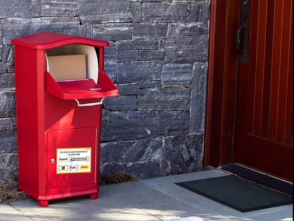 Durable Self-Stick Signs for Package Deliveries – 10×7 Inches, Outdoor Use