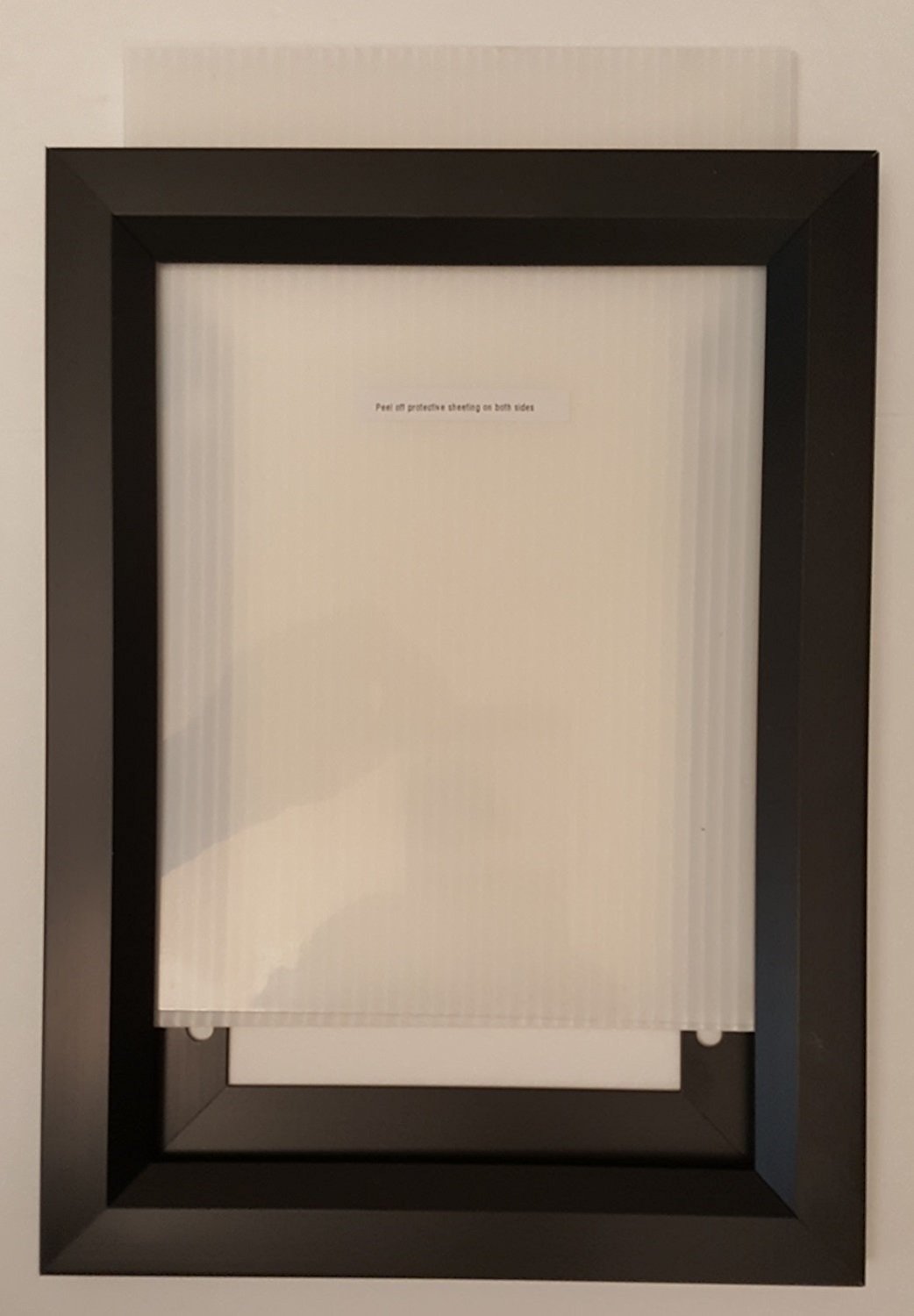 HPD Inspection Frame 6&Prime; X 9&Prime; Black ( Heavy Duty – Aluminum)-REF24-1027
