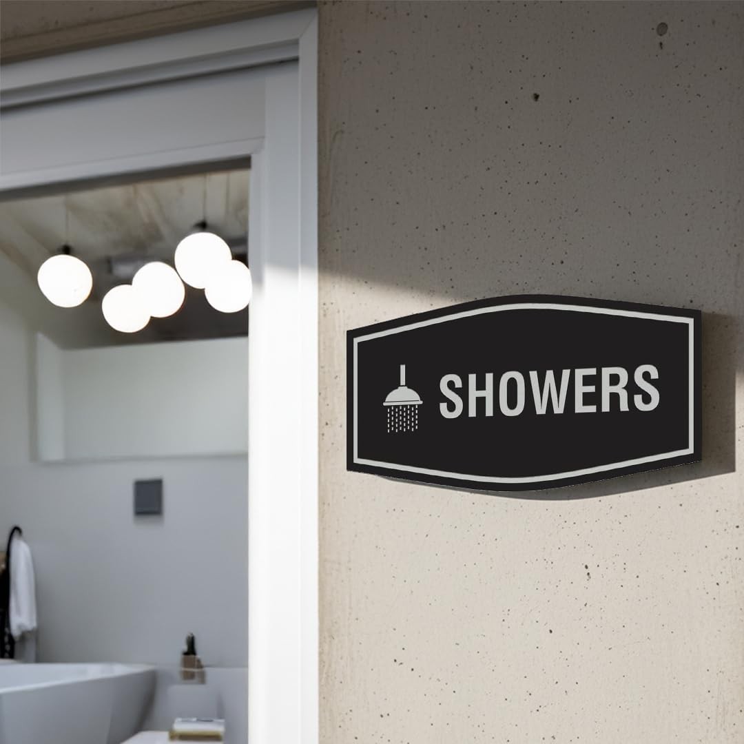 Fancy Showers Wall or Door Sign