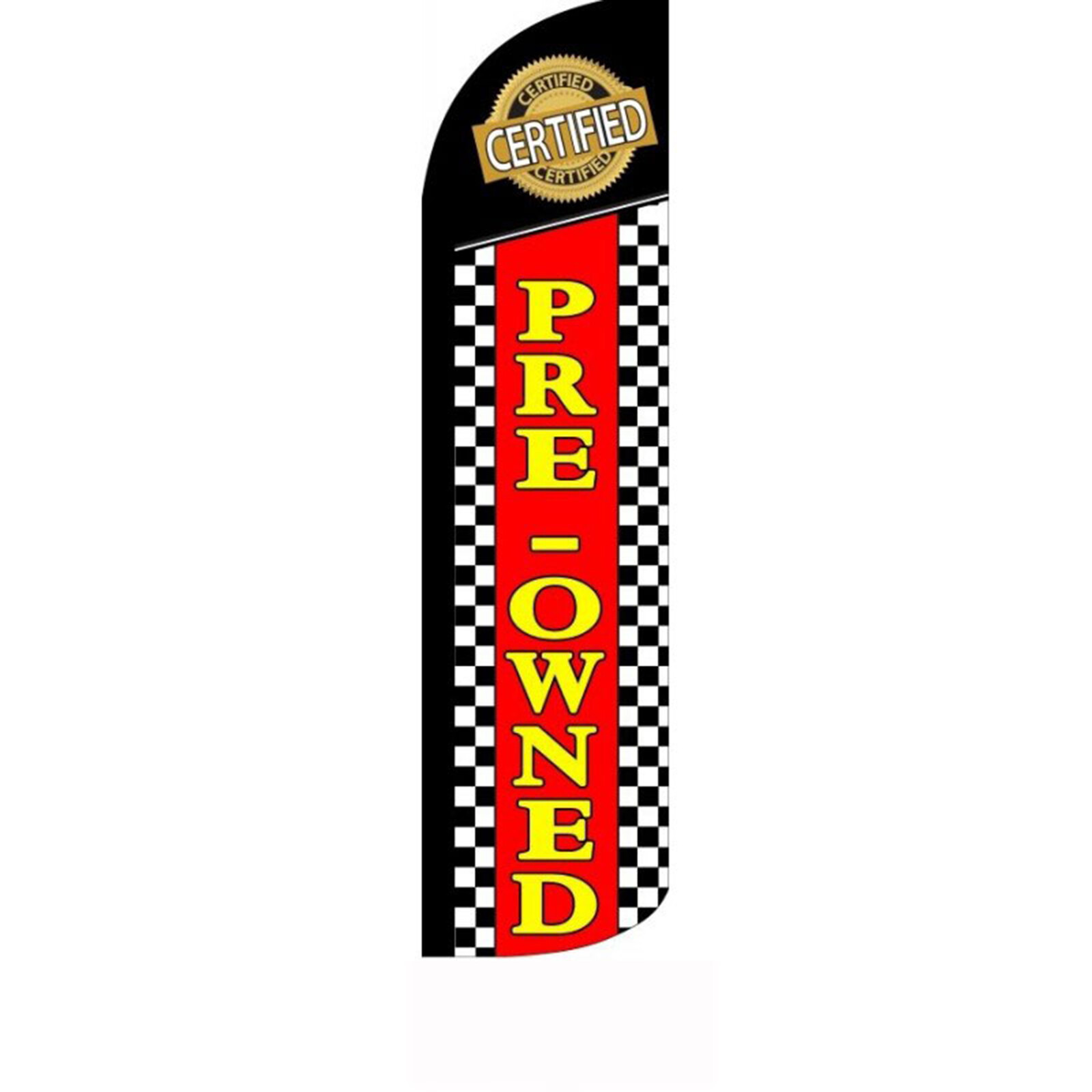 Pre Owned 2 1/2 ft X 11 1/2 ft Windless Swooper Flag