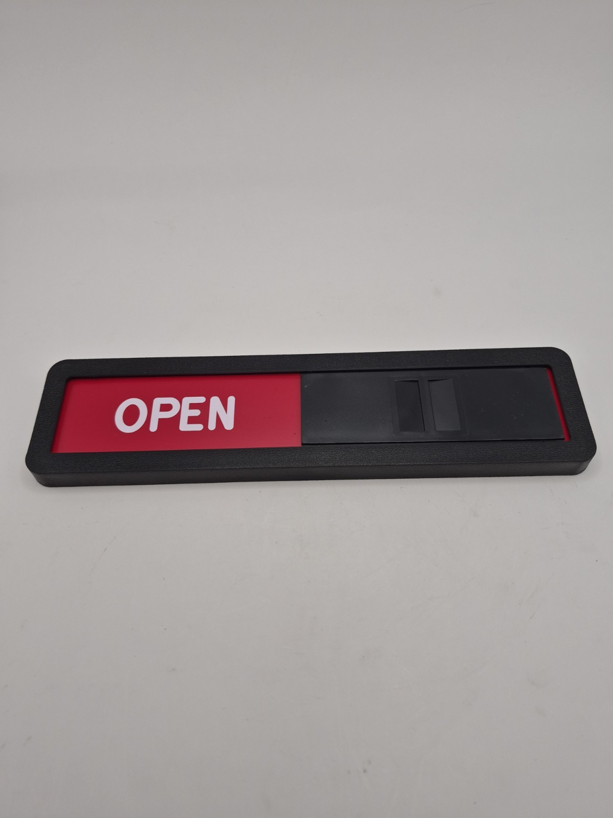 Open Closed Sign for Business Door, Open Signs Privacy Slide Door Sign Indicator