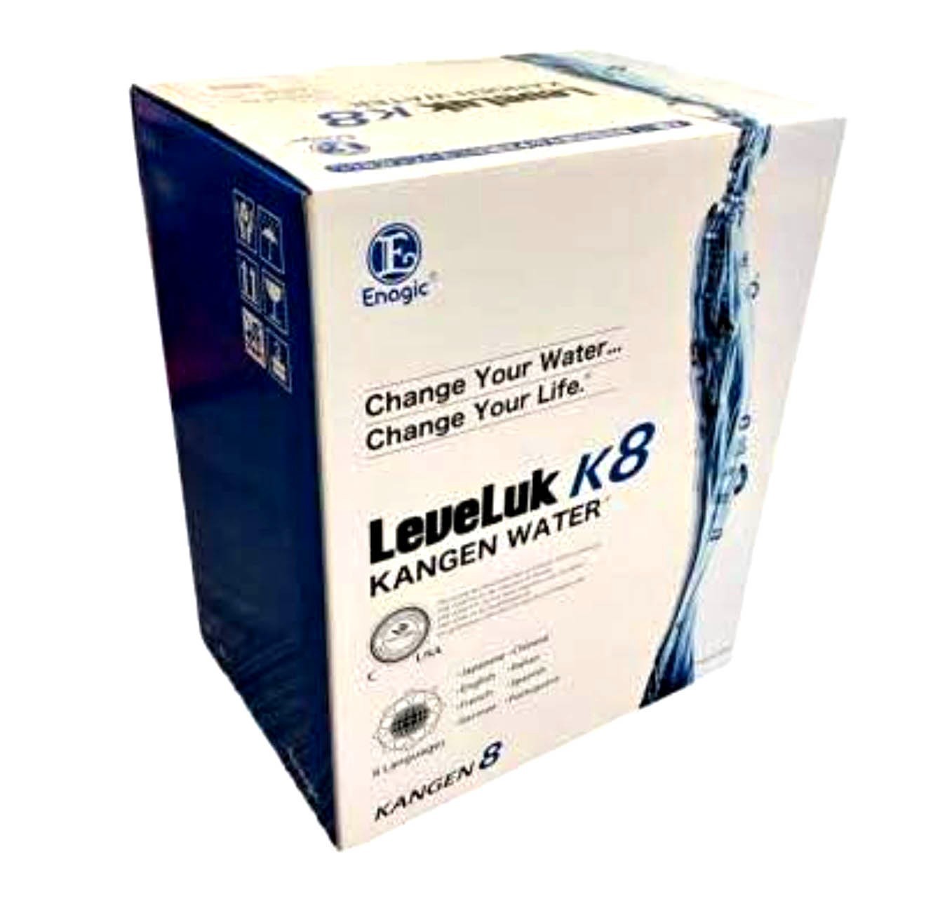Enagic LeveLuk K8 Kangen Alkaline Water Filtration Ionizer Machine A26-00 New