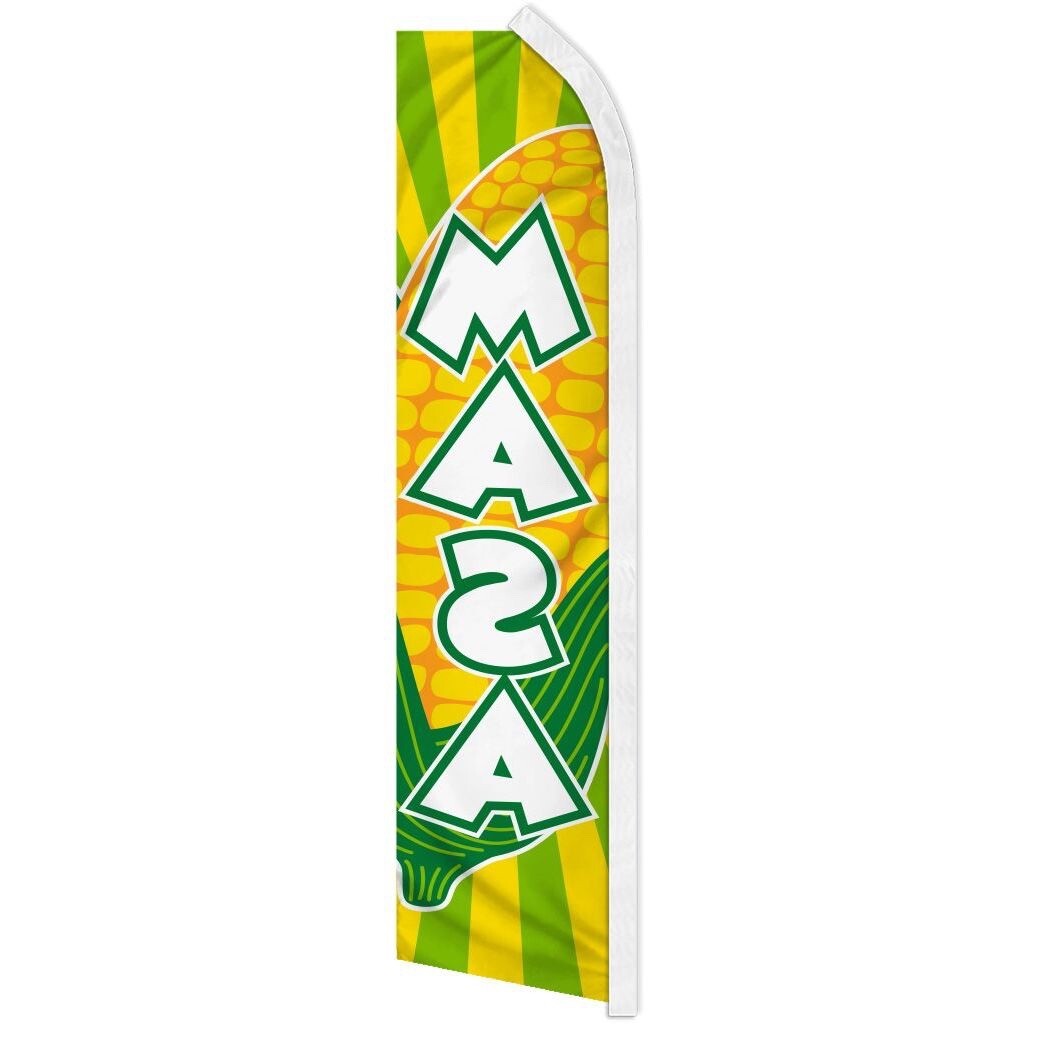 MASA advertising super flag polyester banner sign *POLE NOT INCLUDED*