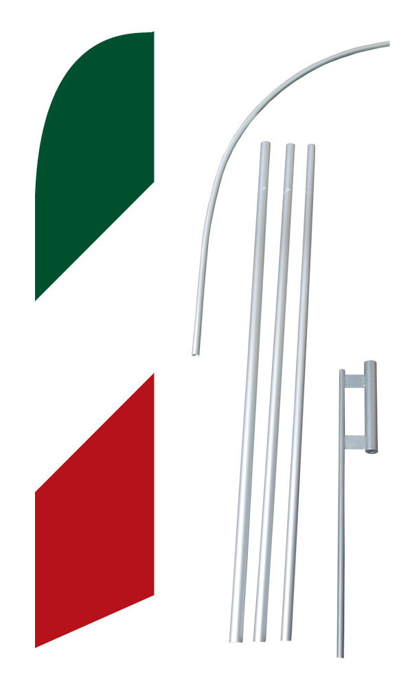 Green, White & Red Windless Swooper Kit
