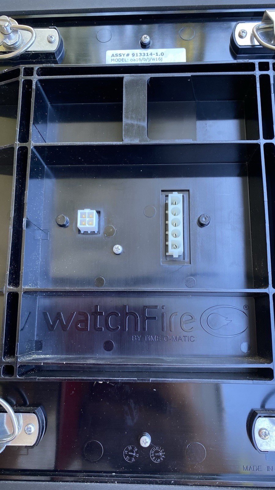 Watchfire LED Sign Panel 12×12 12” Assy# 913314-1.0 Model#oa16/b/wj16j