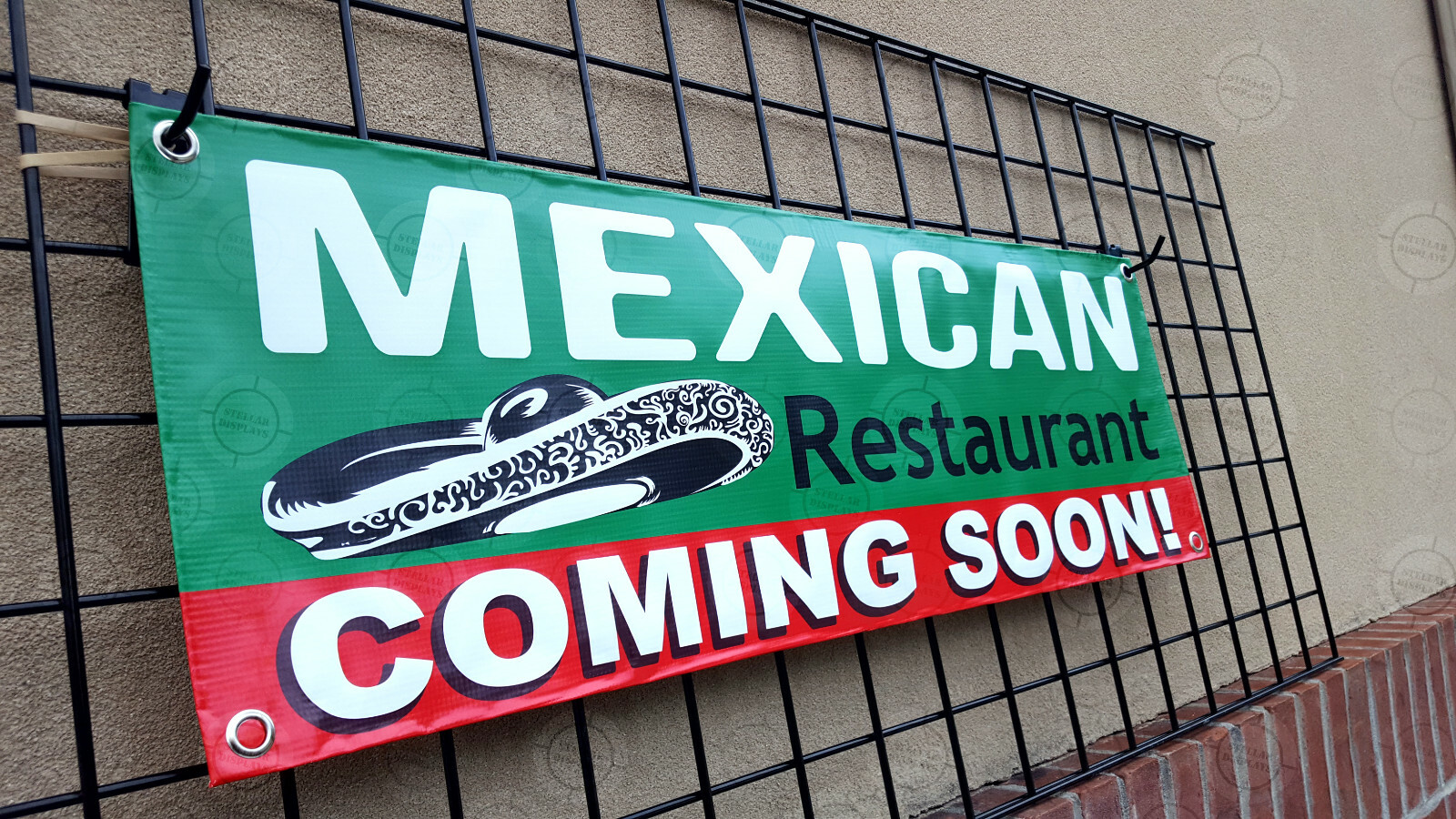 MEXICAN Restaurant Coming Soon Banner Vinyl Display Sign Poster Comida Mexicana